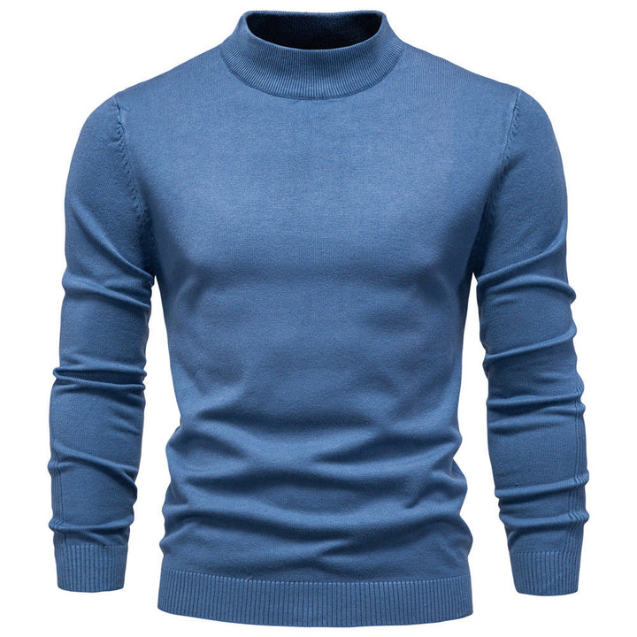 Men's Fine Knit Turtleneck Sweater, Slim Fit