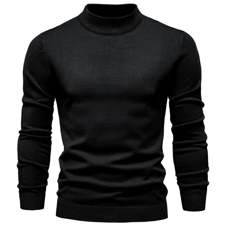 Men's Fine Knit Turtleneck Sweater, Slim Fit