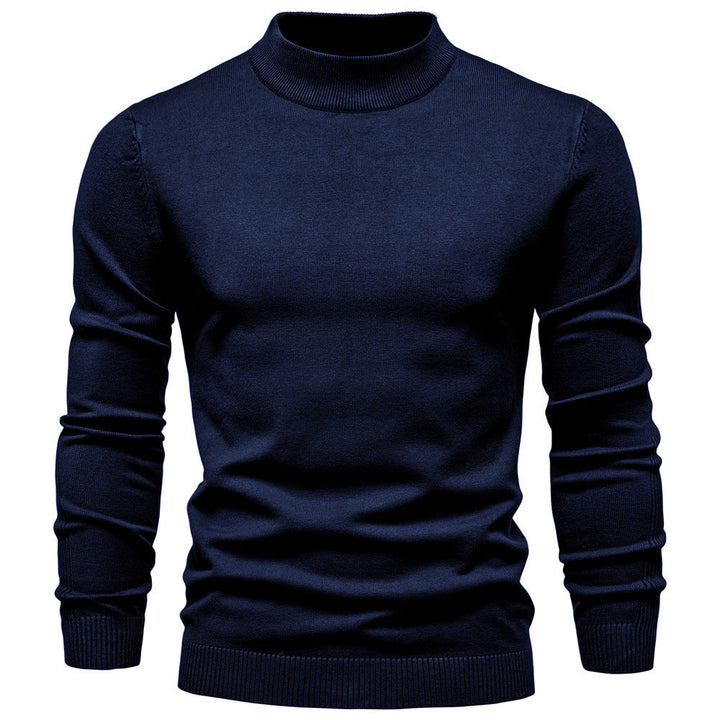 Men's Fine Knit Turtleneck Sweater, Slim Fit