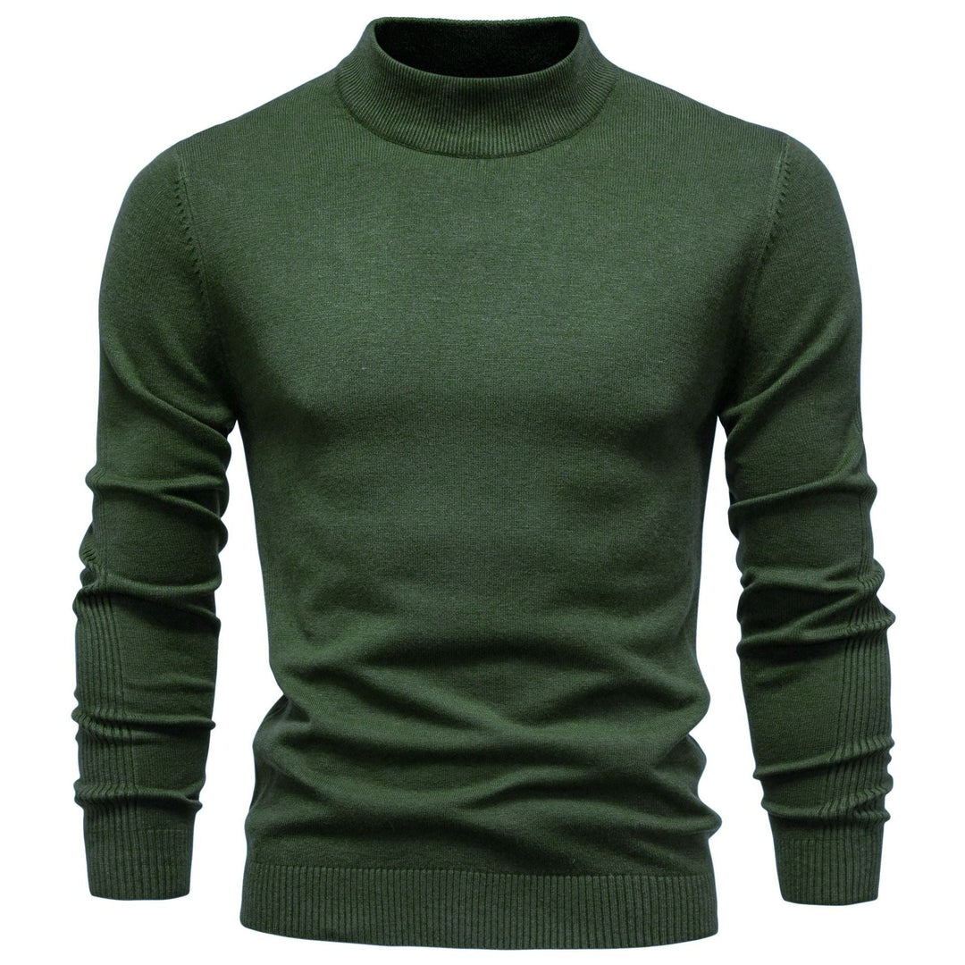 Men's Fine Knit Turtleneck Sweater, Slim Fit
