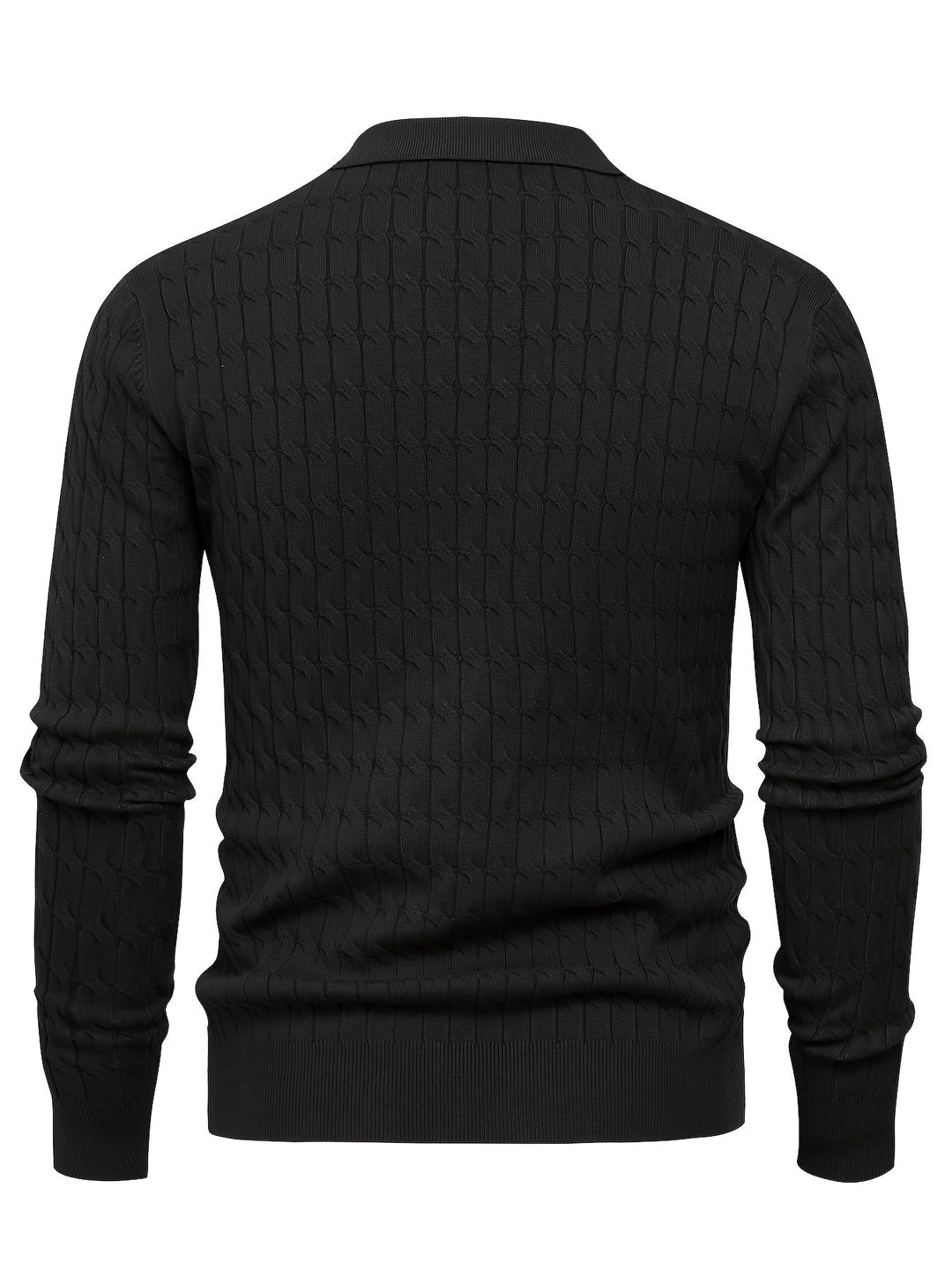 Men's Polo Neck Sweater