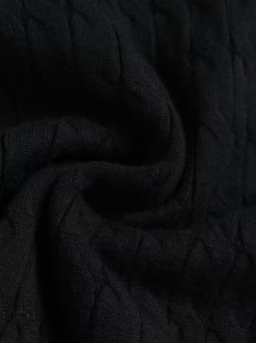 Men's Polo Neck Sweater