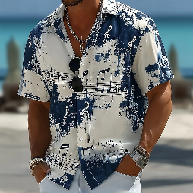 Roland Artistic Print Short-Sleeve Shirt, view 4 - Elena Harper