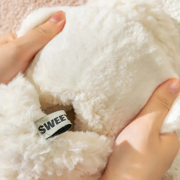 LunaStep Plush Anti-Slip Platform Slippers, view 6 - Elena Harper