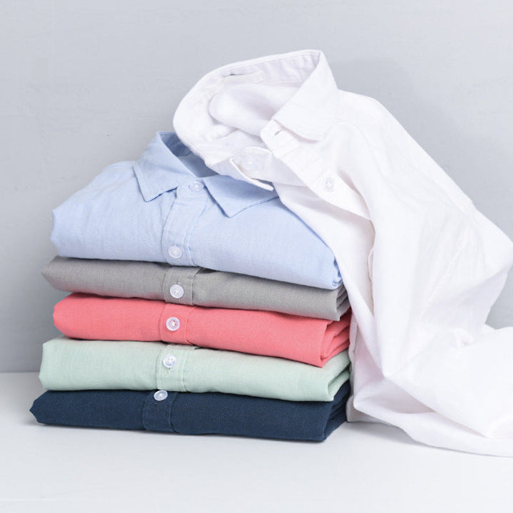 Raphael Men's Button-Down Casual Shirt, view 7 - Elena Harper