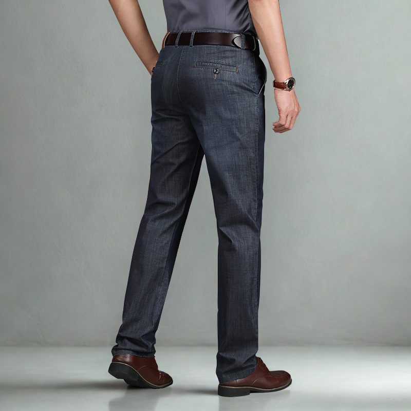 Straight Denim Pants for Men