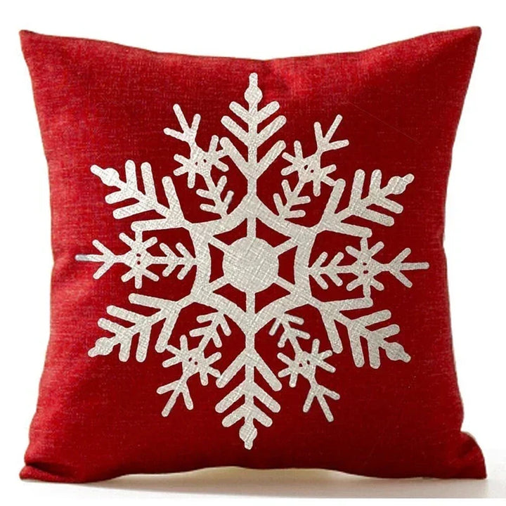 Red Christmas Throw Pillow