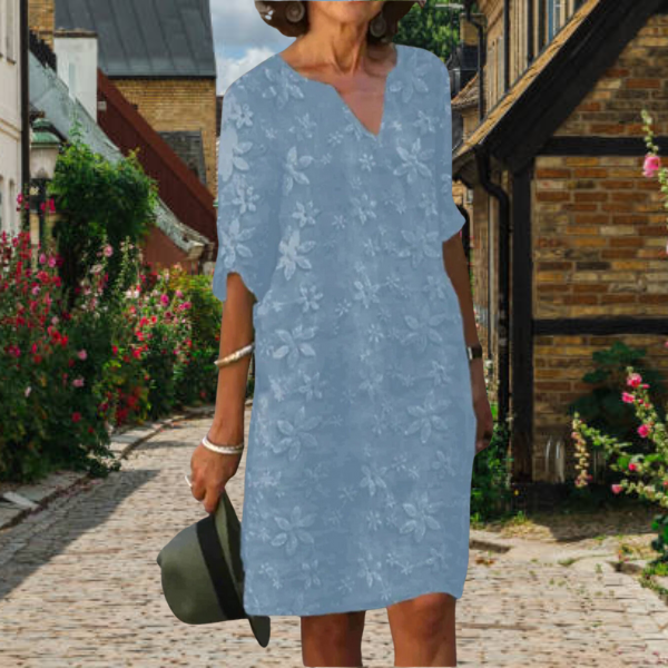 Amber Elegant Dress for Women, view 4 - Elena Harper