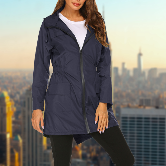 Women's Waterproof Rain Jacket – Durable Comfort and Style
