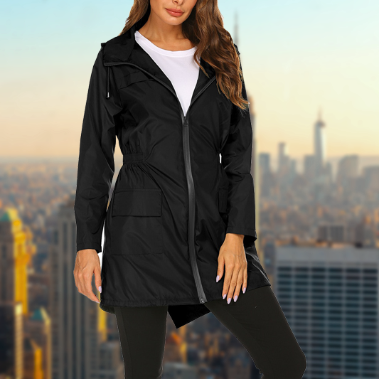 Women's Waterproof Rain Jacket – Durable Comfort and Style