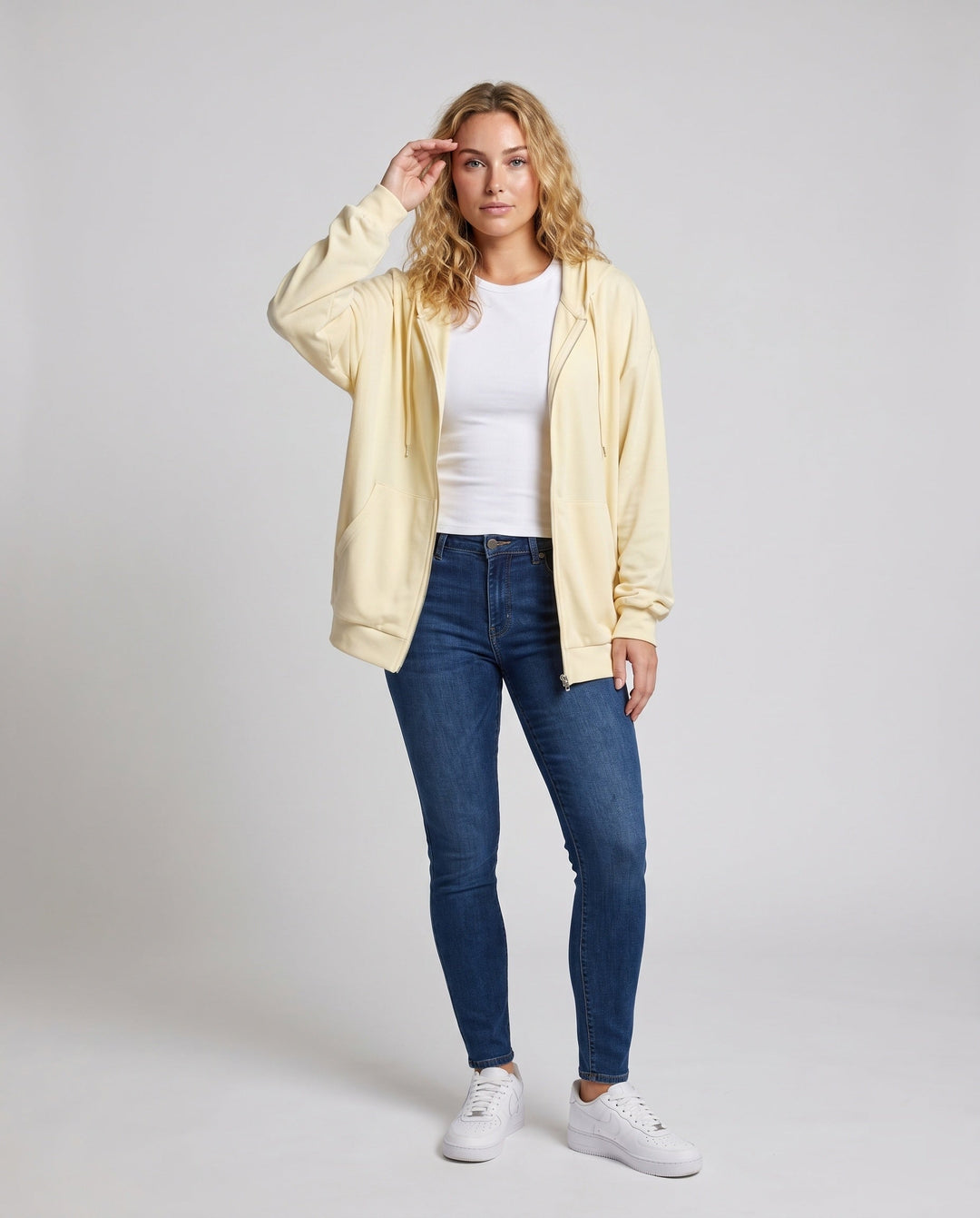 Women's Comfortable Hoodie Jacket with Innovative Material