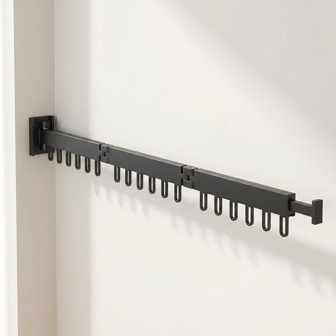 Retractable Drying Rack For Clothes Wall Mounted