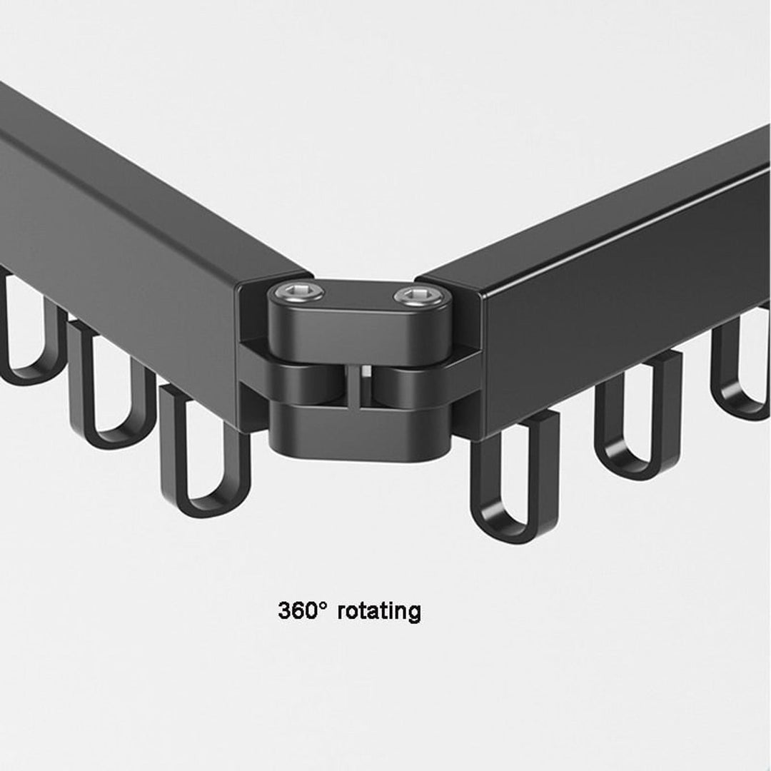 Retractable Wall Drying Rack For Clothes