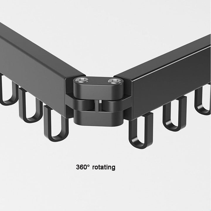 Retractable Wall Drying Rack For Clothes