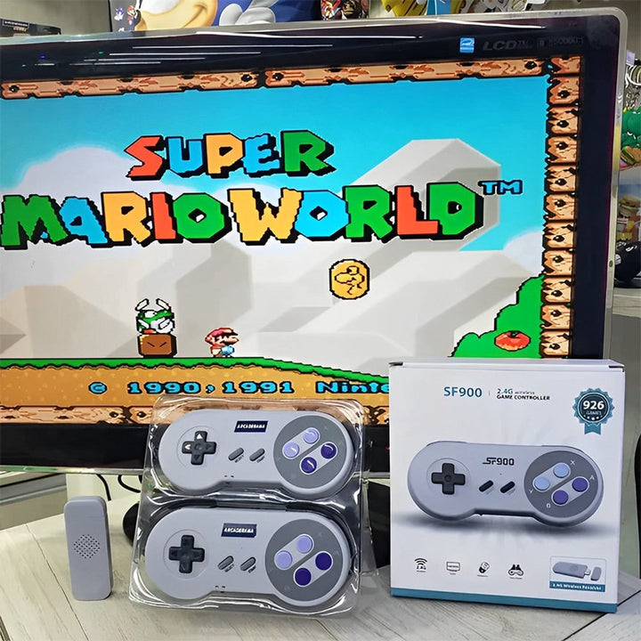 Retro Game Console With 926 Built-In Games HDMI Output And Wireless Controller For Kids