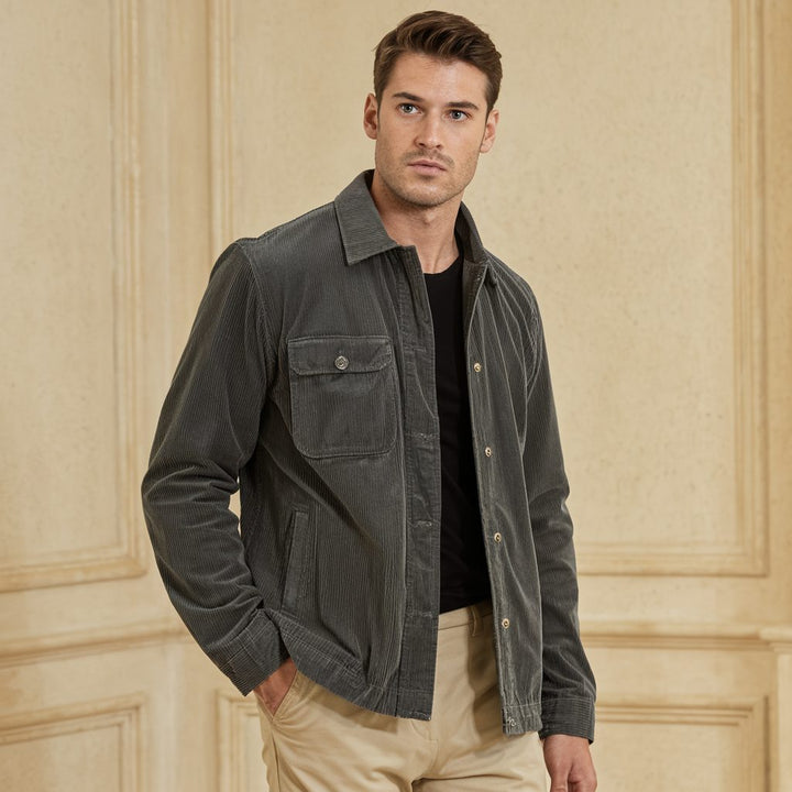 Corduroy Overshirt for Men