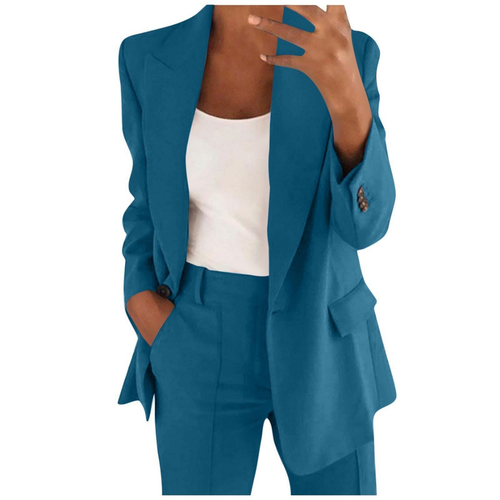 ALVERIA – ELEGANT BLAZER & TROUSER SET FOR ELEVATED STYLE
