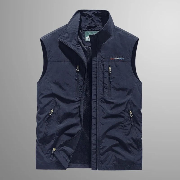 Cargo Bodywarmer with Zipper for Men
