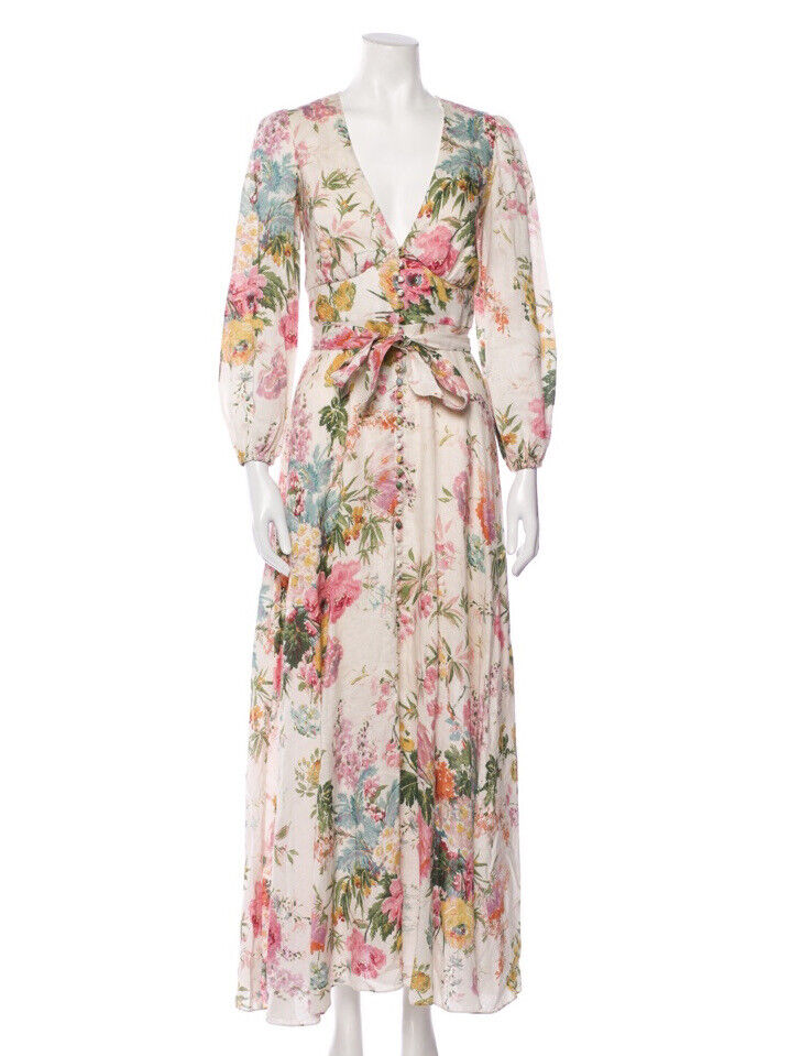 Emma - Elegant floral print dress