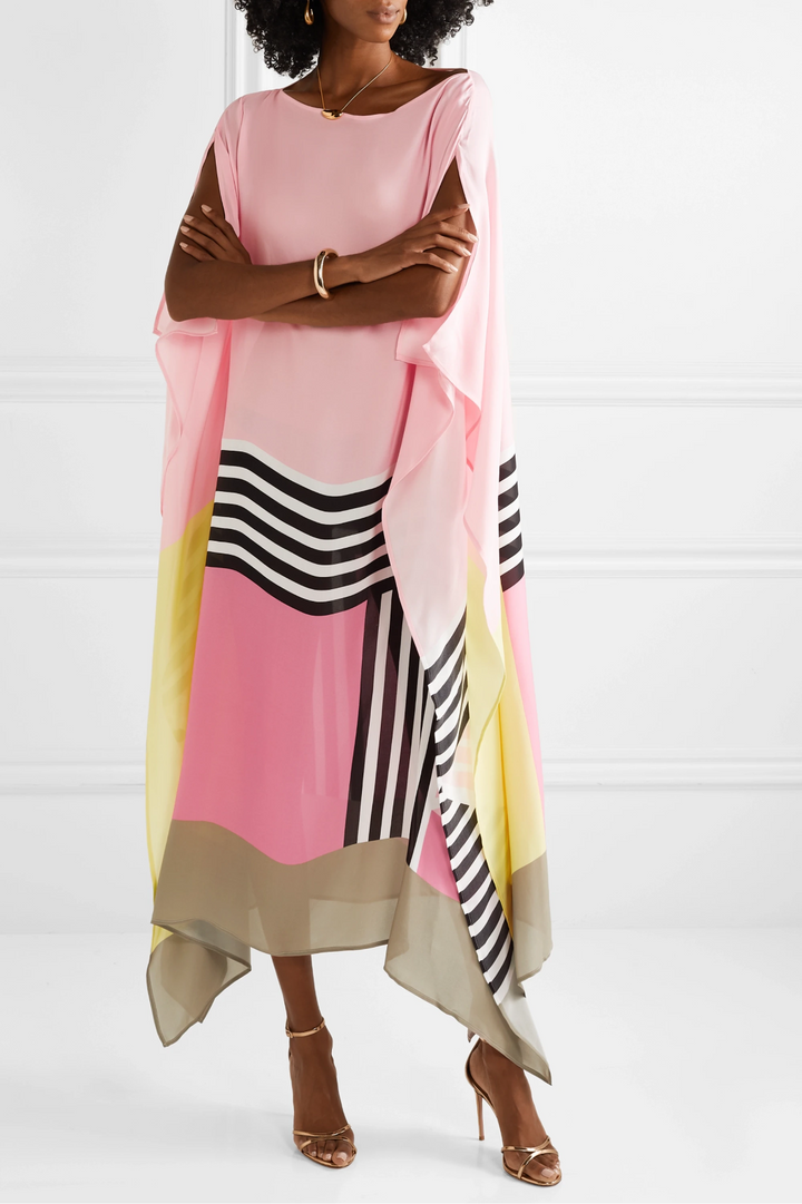 Iria Geometric Kaftan - Elena Harper