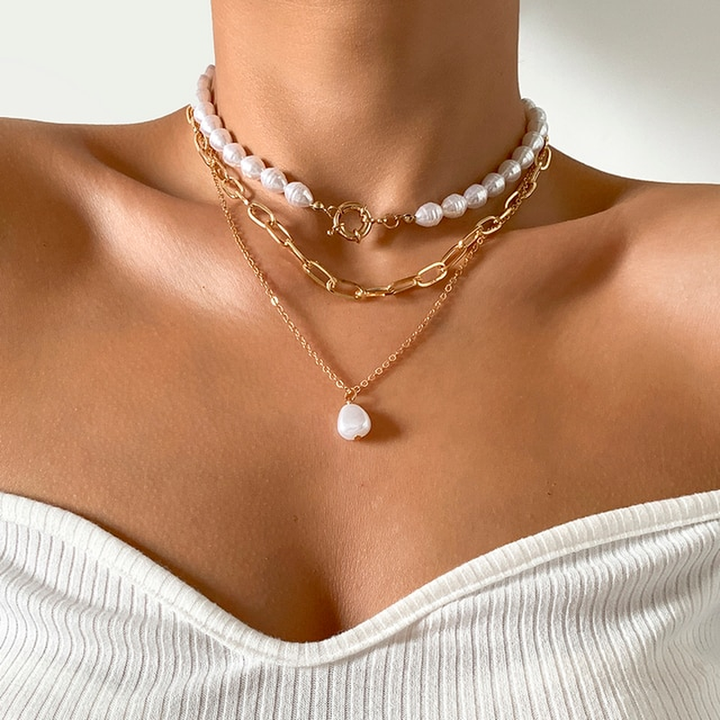Hester™  |  Vintage Pearl Necklace Design
