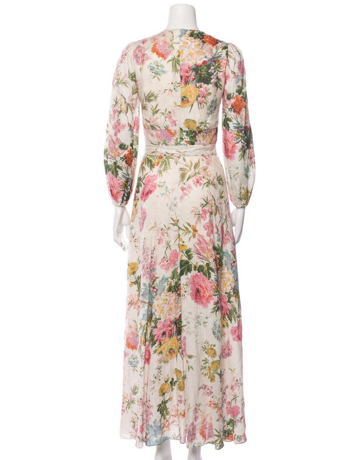 Emma - Elegant floral print dress