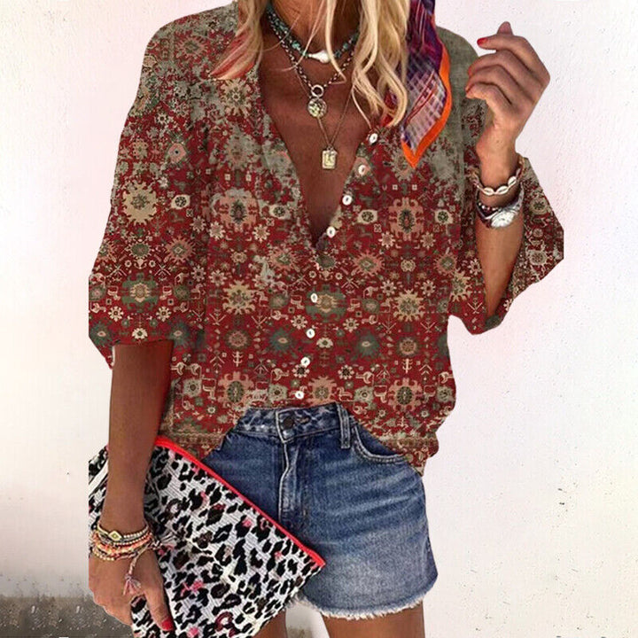 Hilda | Elegant and Stylish Floral Blouse