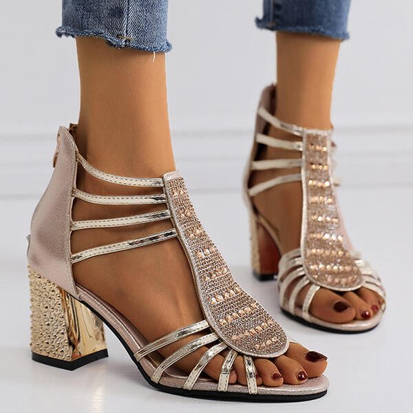 Eleonora | Women Summer Strappy Block Heels