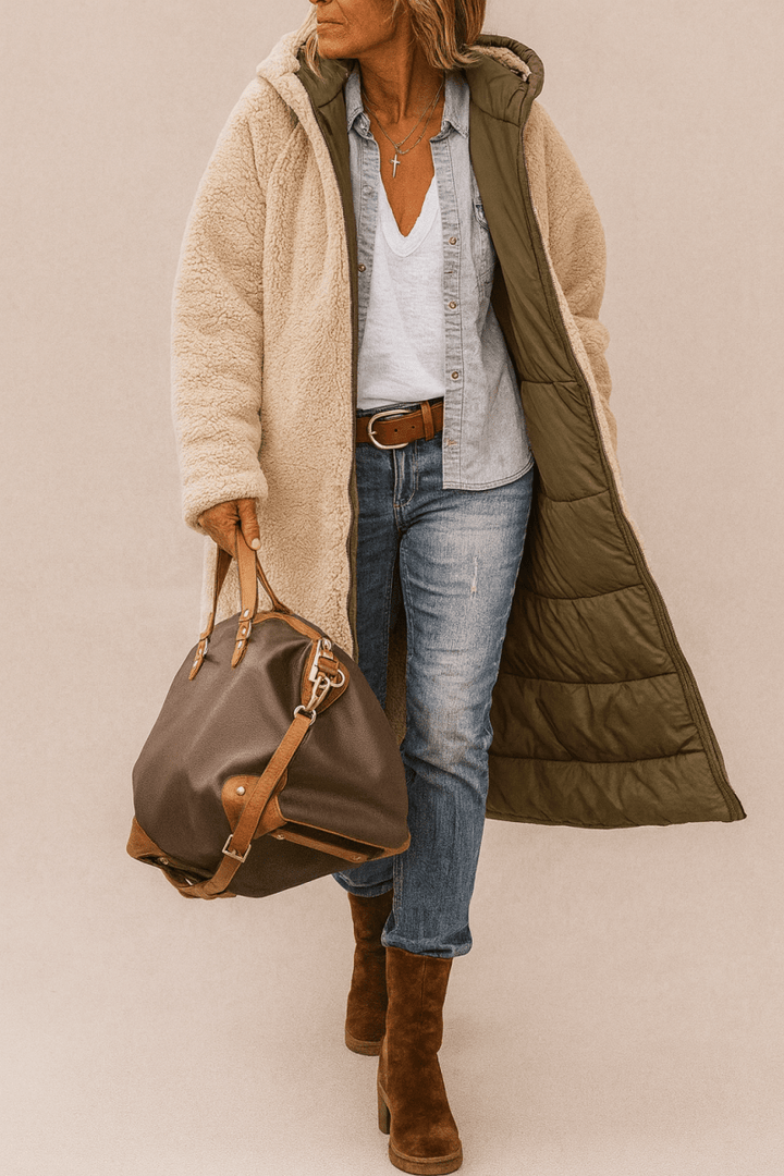 SASHA | SOFT REVERSIBLE COAT