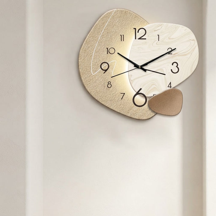 Scandinavian Wall Clock With Silent Movement Mechanism
