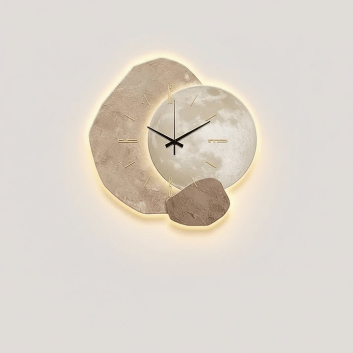 Scandinavian Wall Clock With Silent Movement Mechanism