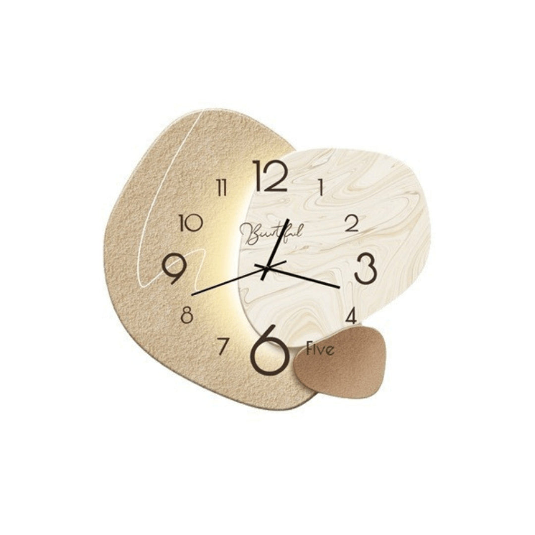 Scandinavian Wall Clock With Silent Movement Mechanism