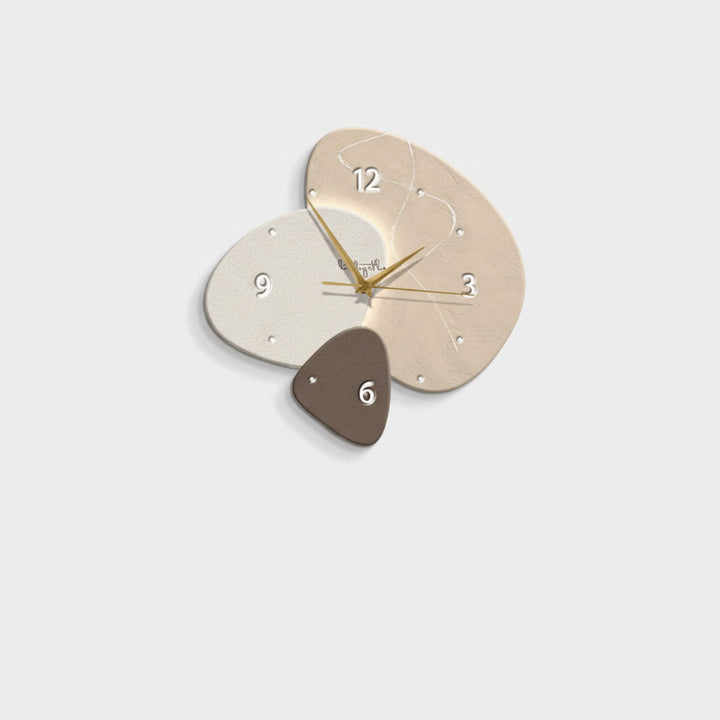 Scandinavian Wall Clock With Silent Movement Mechanism