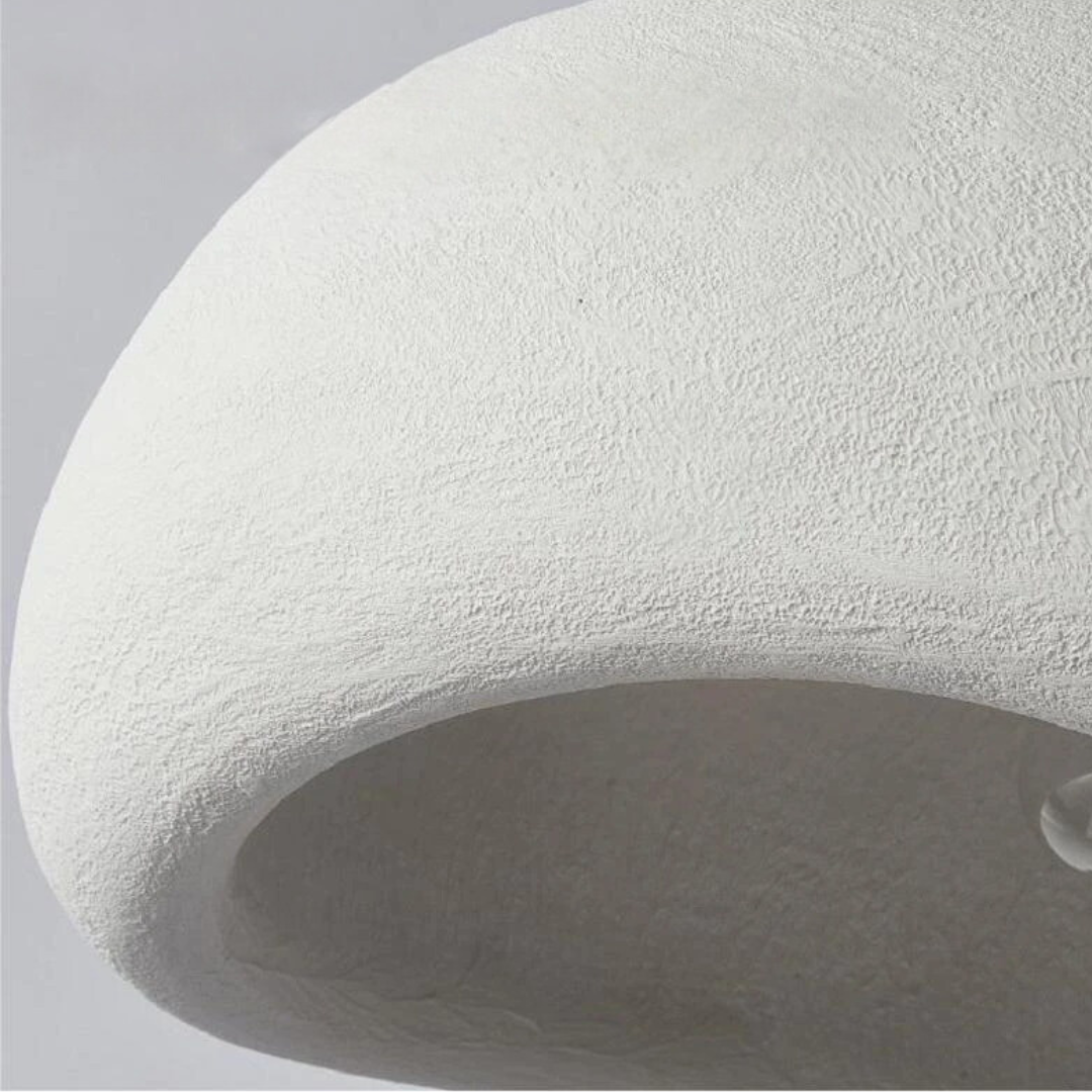 Sculpted Dome Pendant Light with Adjustable Height - Modern Design