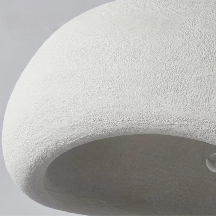 Sculpted Dome Pendant Light with Adjustable Height - Modern Design