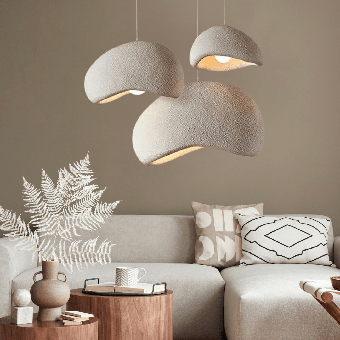 Sculpted Dome Pendant Light with Adjustable Height - Modern Design