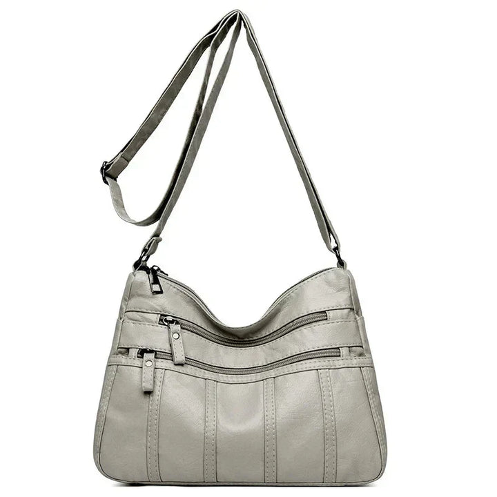 Nina Soft Leather Crossbody Bag
