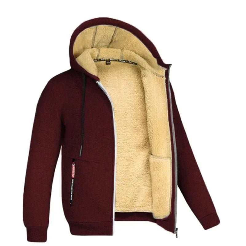 Thomas - Chic Zip-Up Hooded Jacket