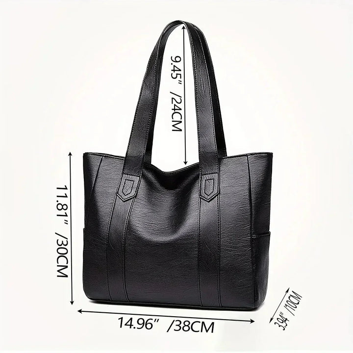 Xanthe | Classic Large Capacity Vegan Tote Bag