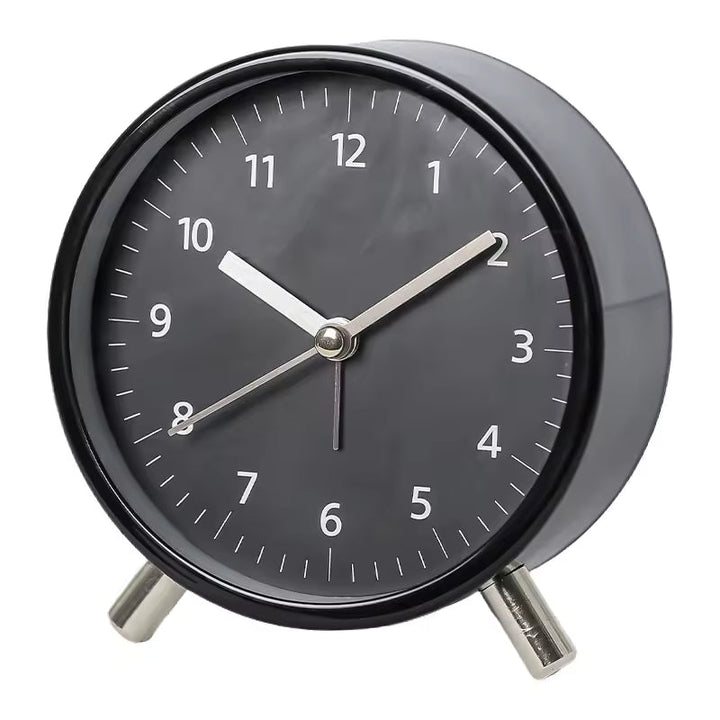 Silent Minimalist Table Clock | Scandinavian Design for Modern Homes