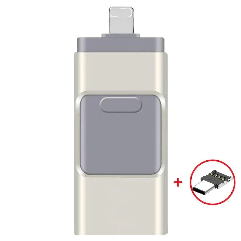 4-in-1 FlashDrive™ - Expand your storage capacity in no time and take your files anywhere