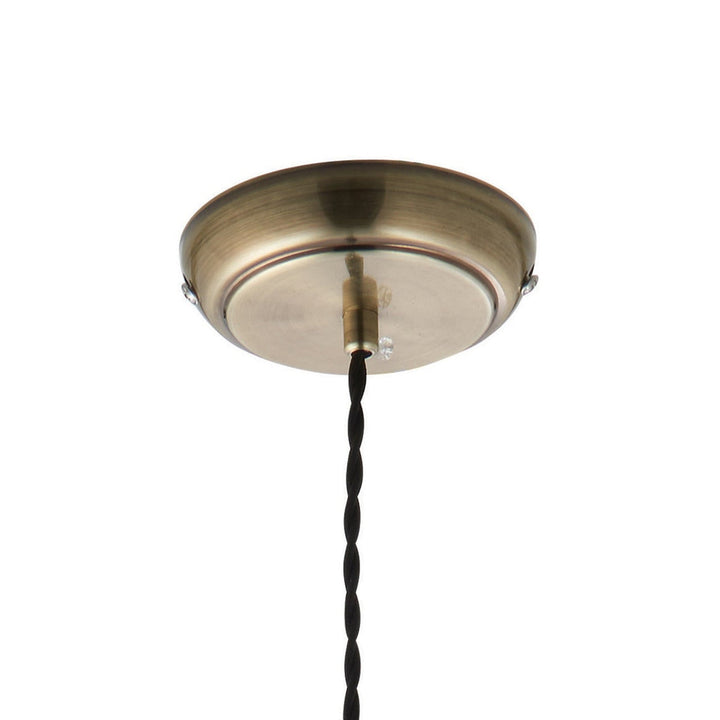 Single Adjustable Pendant Light Cable Set With Ceiling Mount