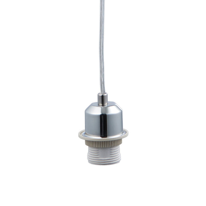 Single Adjustable Pendant Light Cable Set With Ceiling Mount