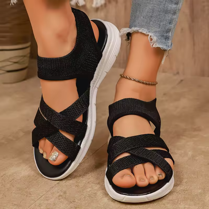 Lucia - Ultra Flex Knit Sandals – Wears like a Sock, Feels like a Hug