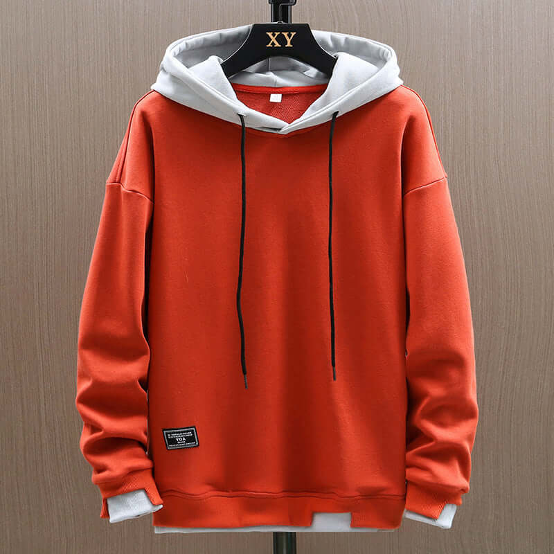 LAURENT MONACO | BICOLORED HOODIE FOR MEN