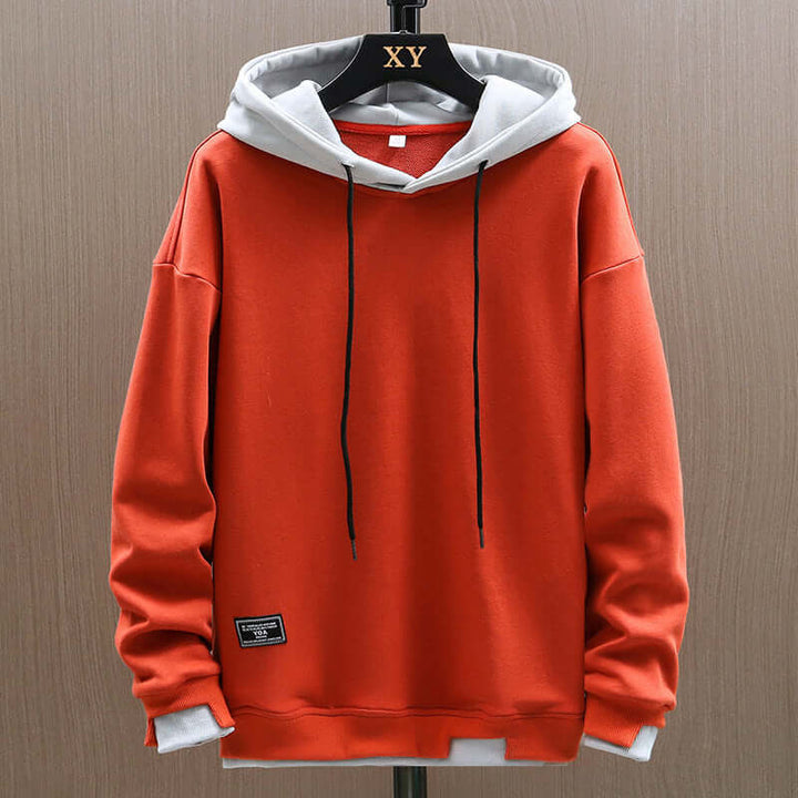 LAURENT MONACO | BICOLORED HOODIE FOR MEN