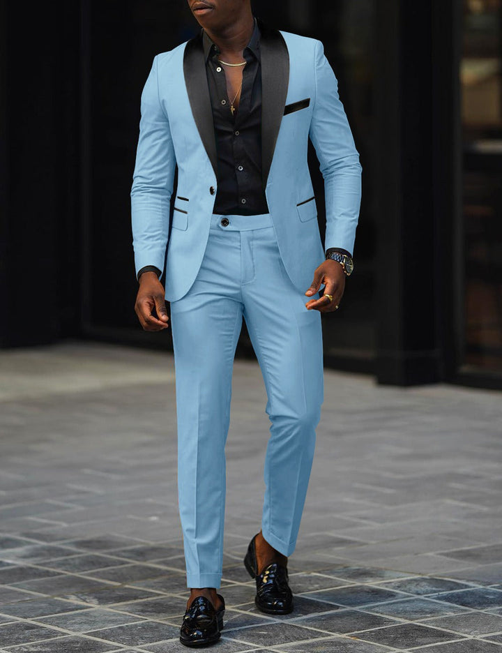 Slim Fit Suit | Two Piece Jacket and Trousers Set