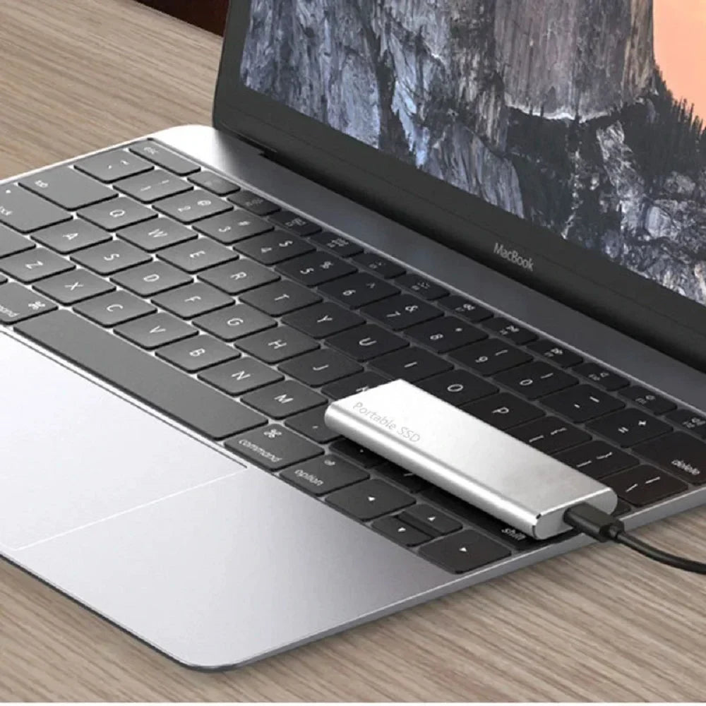 SecureSpace Portable 4TB USB-C External Hard Drive