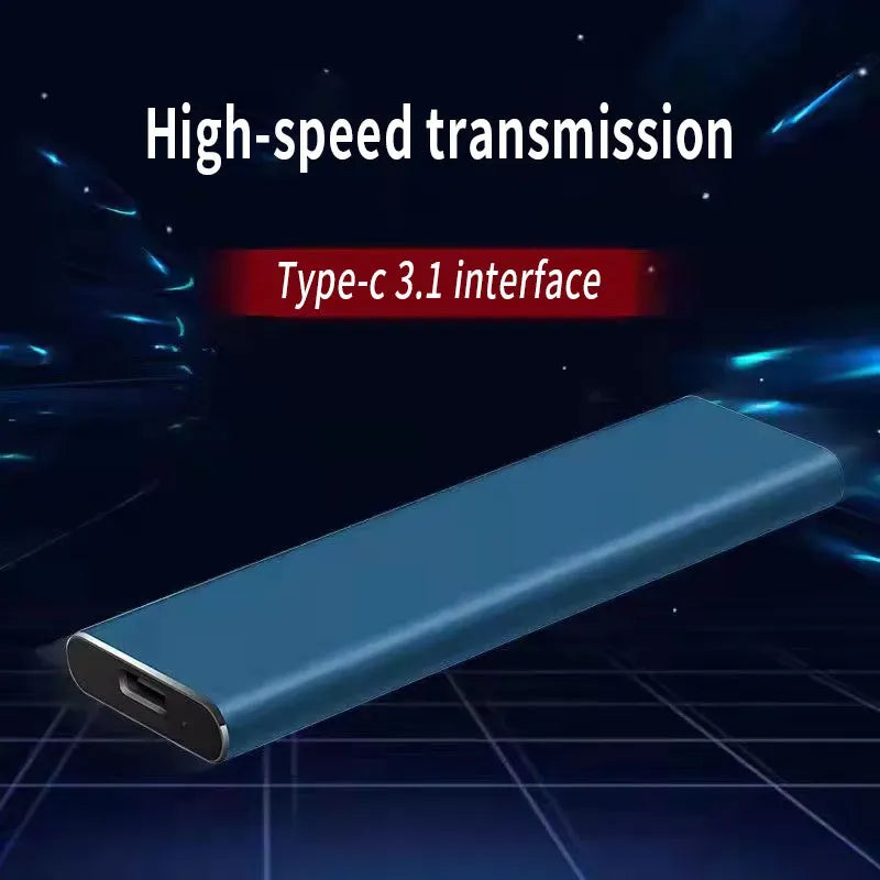 SecureSpace Portable 4TB USB-C External Hard Drive