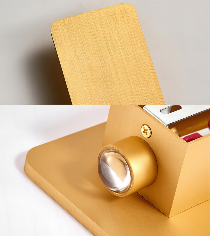 Sleek Indoor LED Wall Lamp - Modern Rectangular Design
